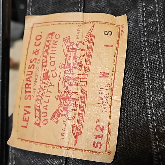 Vintage 90's Levi's 512 Jeans - Picture 10 of 13